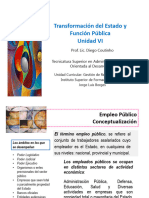 Empleo Publico - Concepto y Legislacion