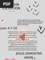 Amor Sin Excepción