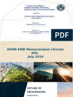 Final DENR - EMB Memorandum Circular July 2014