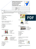 Soal Kelas 3 Bahasa Inggris