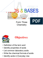 Chem - Acids & Bases