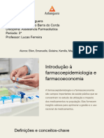 Introducao A Farmacoepidemiologia e Farmacoeconomia