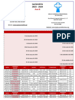 Lecionário - 2023 - 2024 Ano B