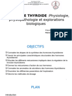 Physiologie Et Physiopathologie de La Glande Thyroidienne-1