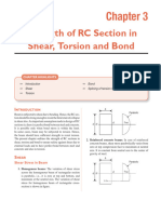 Shear, Torsion & Bond