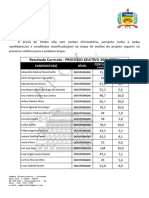 Resultado Etapa Currículo