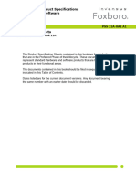 I/A Series Product Specifications Hardware and Software: PSS 21A-0A2 A1