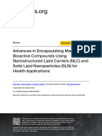 Advances in Encapsulating Marine Bioactive Compoun