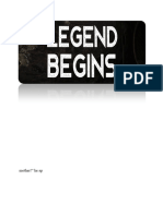 A Legend Begins by Dennis J Tito