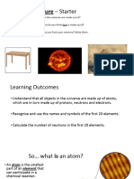 Atomic Structure Year 10