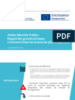 5.1 Session N°5 Principes Applicables Aux Marches Publics