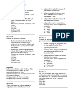 Polity - Practice Test (Part 4)