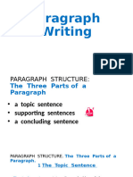 Paragraph Writing