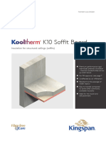 Kingspan Kooltherm k10 Brochure en Ie