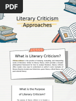 Literary Criticism Approaches