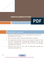 Lect.3 - Hemaglobinopathies