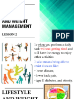 LESSON 2 QUARTER 1 Physical Fitness and Weight Management