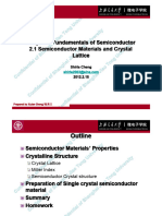 Chapter 2A Fundamentals of Semiconductor Materials