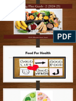 Food For Health - PPT 1