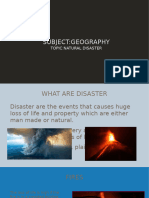 Natural Disasters