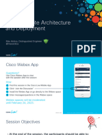 ACI Multi-Site Architecture and Dep