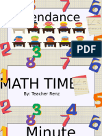 Week 12-Day 1 Multiplication Facts