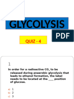 Quiz Glycolysis