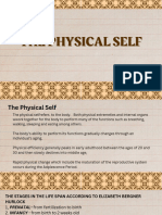 The Physical Self The Physical Self