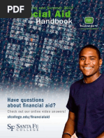 Santa Fe College Financial Aid Handbook 2011-12