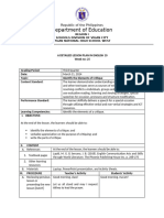 A Detailed Lesson Plan in English 10 - Elements - Header