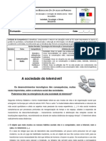 Ficha - A Sociedade Do Telemóvel - (5 Feira-2 Parte)