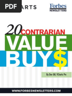 20 Contrarian Value Buy 2011