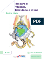 3o Caderno Do Estudante - 3o Ano EM - Educação para o Meio Ambiente