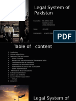 Legal System of Pakistan Slides