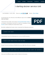 How To Fix Error Starting Docker Service Unit Not Found - Jhooq