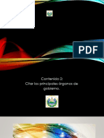 Contenido 2. Citar Los Principales Órganos de Gobierno.