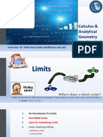 Lecture # 7 (Limits)