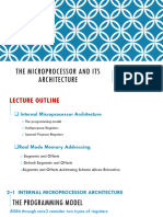 Lecture 2 - The Microprocessor and Its Architecture