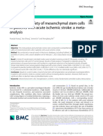 Efficacy and Safety of Mesenchymal Stem Cells in P