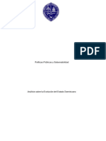 La Evolución Del Estado Dominicano