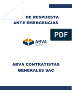 Plan de Respuesta Ante Emergencias