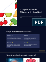 A Importancia Da Alimentacao Saudavel