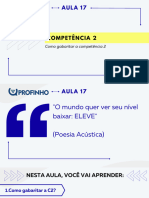 Aula 17 Entendendo A Competência 2