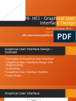 Cosc 409 Week 2 V - Gui Design