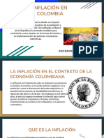 Juan Duque - Inflación en Colombia