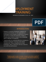 Chapter 6 Employment Training