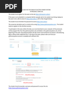 Instructions For The Exam in Presence EPS