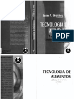 LIVRO - Tecnologia de Alimentos Vol 1, Ordonez