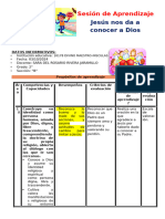 1 Sesion Dia 2 Rel Jesus Nos Da A Conocer A Dios Unidad 7 Semana 1