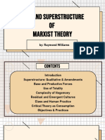 Base and Superstructure of Marxist Theory